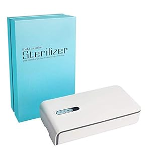 Mobitizer UV Sanitizer Phone Sanitizer, Portable Phone Sanitizer Box, Non-Mercury UV, LED UV Light Cleaner Box with Aromatherapy Function for Mobile Phone Toothbrush Keys Jewelry Watch