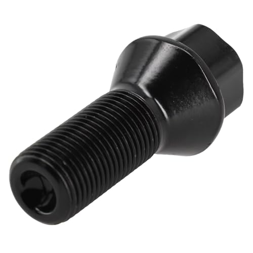 Tuerca de rueda negra M14 X1.25 para perno de seguridad de coche BMW F82 F11