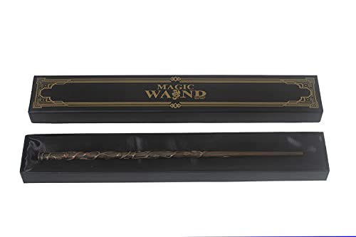 Image of Harry Potter Wizard Wand | Lightweight Polyresin & Metal Magic Wand Attractive Magic Wizard Wands For Harry Potter Fans (Style 5), Black, Kids