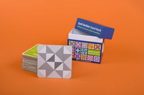 Image of Quilt Builder Card Deck: 40 Blocks, 8 Layouts, Endless Possibilities