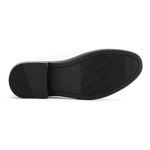 Image of Meijiana Boys Dress Shoes - Velvet Casual Pull-On Low-Heels, Black Rubber All-Weather Formal Boys Shoes, Toddler Dress Shoes for Wedding & Party - Fashion Business Style