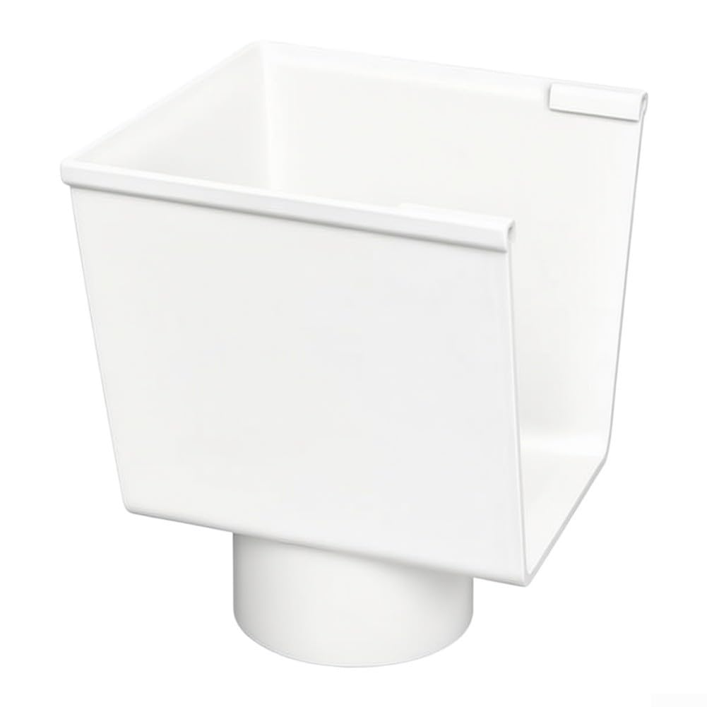 Canalón de Lluvia PVC 19x16cm UV Canalón de Lluvia PVC 19x16cm(L)
