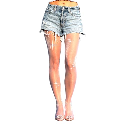 Millennials In Motion Sparkly Shiny Pearlescent Tights