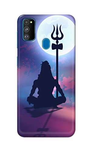 Image of Printed Hard Back Cover Case for Samsung Galaxy M30s Back Cover (Lord Shiva) -702