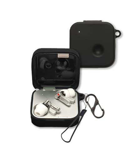 FJIASTB Nothing Earbuds 2025pP[X(3)Czp \tgVR ϏՌJo[ JriƃXgbvt (ubN)