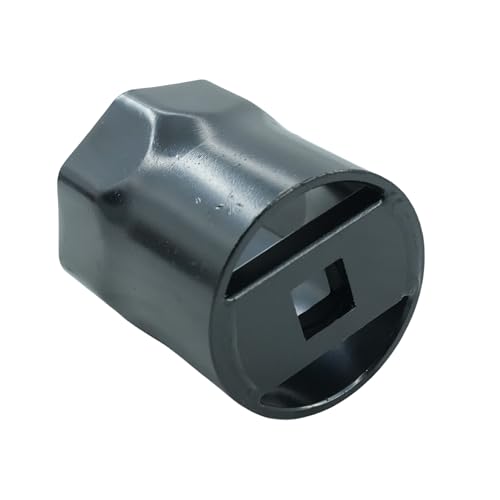 Image of 2-7 /8-Inch 8 Point Wheel Bearing Locknut Socket, 3 /4-Inch Drive, for Axle Nut Socket, Remove and Install Wheel Bearing Nuts, Carbon Steel, Powder-Coated (2-7 /8 inch 8PT, 3 /4 inch Drive)