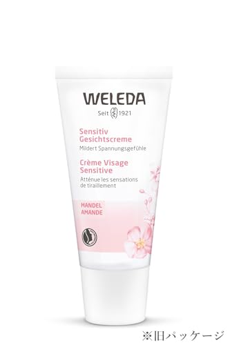 Weleda Sensitive Care Face Cream, 1 Fluid Ounce, Fragrance Free, Plant Rich Moisturizer with Sweet Almond Oil