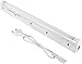 Produktbild LED Akku Notleuchte mit Netzkabel 230V - 9W 600lm - 400mm - Lithium-Ionen-Akkus 2x 3,7V 2200mAh - Wand oder Deckenmontage - kaltweiß (6000 K)