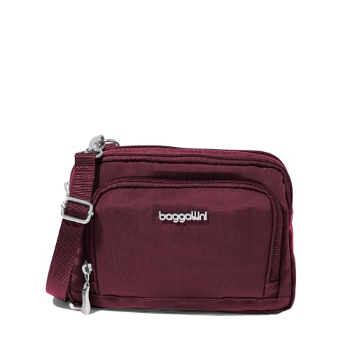 Image of Baggallini Triple Zip with Front Wallet /Trifecta RFID Wallet Crossbody