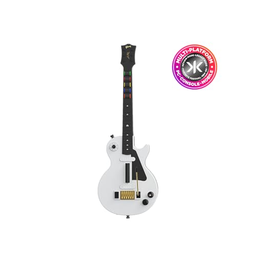 Image of CRKD Gibson Les Paul Guitar Controller - Alpine White Pro - Multi Platform
