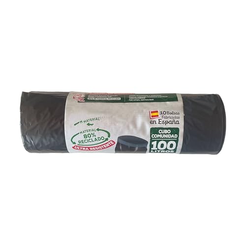 WELL HOME MOBILIARIO & DECORACIÓN Pojemnik zamknięty 85 l żółty H.76cm + rolka 10 worków na śmieci 100 l