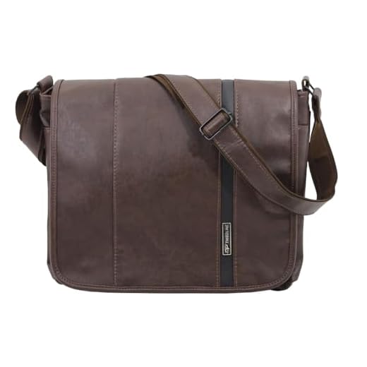 Pasta Carteiro THIGOLINE Executiva Magero para Notebook 14.1 - PE-017 - Café