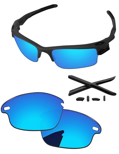 Image of Replacement Lenses & Rubber Kits for Oakley Fast Jacket OO9097 71mm - Precision Fit, UV Block & Impact Resistant