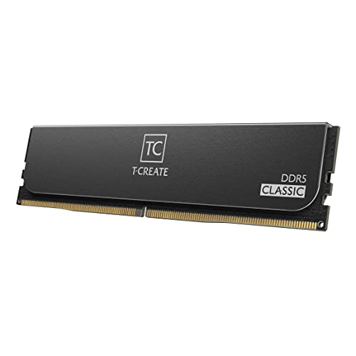Image of TEAMGROUP T-Create Classic 10L DDR5 32GB Kit (2 x 16GB) 6000MHz (PC5-48000) CL48 Desktop Memory Module Ram, Supports Both Intel & AMD - CTCCD532G6000HC48DC01