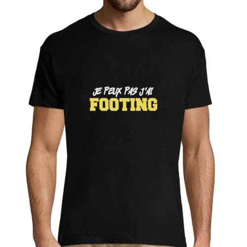T-Shirt Homme Je Peux Pas J'ai Footing contre la routine des vêtements ternes
