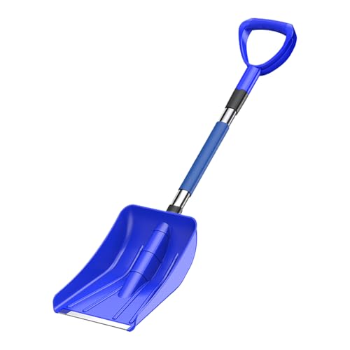 Pala Da Neve Per – Pala A Pla E Spinta A Lama Larga | Leggera Con Bordo In Alluminio, Impugnatura Ergonomica, Resistente Al Ghiaccio | Per Garage Domestici, Marciapiedi, Parcheggi, P