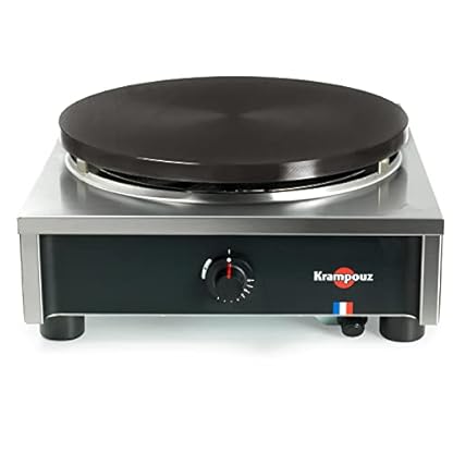 Crepes maker Crepesgerät 40cm Krampouz Komfort Eckig Gas manuell mit Batteriezündung