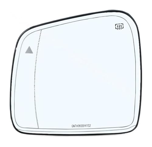 Rétroviseur latéral pour Grand Cherokee 2011-2021 | Verre de remplacement gauche 68082635AB