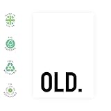 Central 23 Rude Birthday Cards For Women - OLD - Funny Greeting Cards And Envelopes - Old Age Jokes Humour - Gifts For Mum Aunt Nan Friends - Comes With Fun Stickers - Image 2