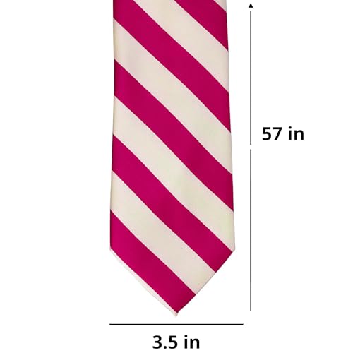 Image of tiemart Men's Striped Tie Standard Length
