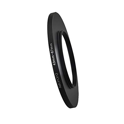 Image of 43mm Lens to 67mm Camera Filter Ring Compatible with for All Brands 43mm Lens and 67mm UV,ND,CPL Camera Filter Accessories
