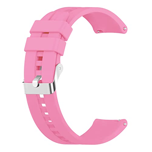 Image of ACM Watch Strap 20mm compatible with Compaq Q Watch Smartwatch | Silicone Belt Classic Band