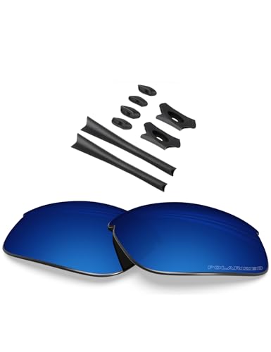 Image of BLAZERBUCK Replacement Lenses & Sock Kit for Oakley Flak Jacket OO9008 Sunglass