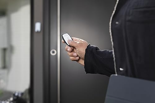 BURG-WÄCHTER Elektronischer Funkschlüssel für secuENTRY Home, Aktivtransponder für elektronische Türschlösser der secuENTRY Serie, ENTRY sE-Key 7713, Weiß/Schwarz