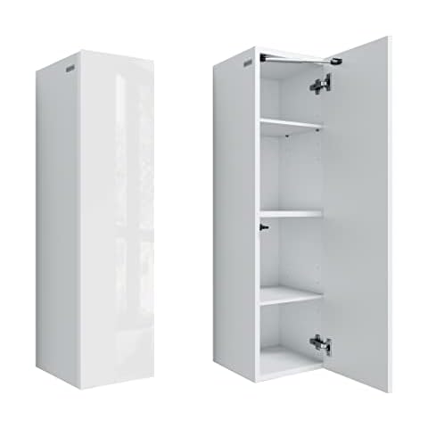 PLATAN ROOM Badezimmer Hängeschrank Wandschrank 105/ 160cm hoch Badhängeschrank Cover