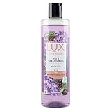 LUX Botanicals, Fig & Geranium Oil, Duschbad für Damen und Herren, mit Geranienöl, blumiger und fruchtiger Sommerduft, mit botanischen Ölen, 94% natürliche Inhaltsstoffe, 490 ml