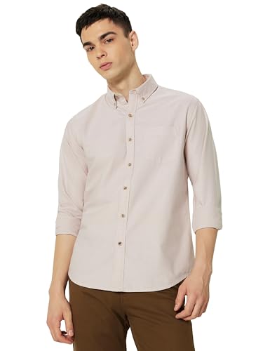 Symbol Premium Men Stylish Solid All Day Fresh Buttondown Casual ...