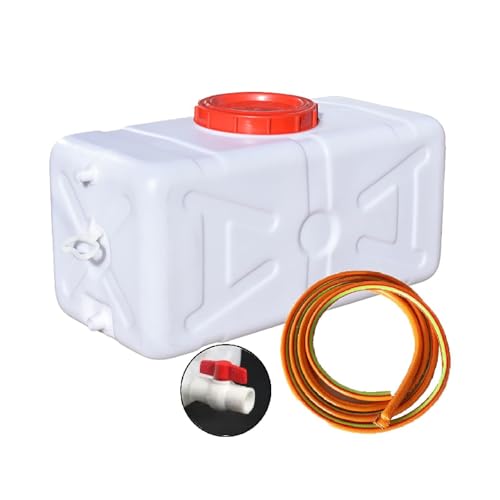 TINGMIAN Tanque Agua Plástico Acampar Aire Libre Grueso Resistente Hacer Senderismo Pescar Beber Barbacoas Picnic Fácil Usar(200L)