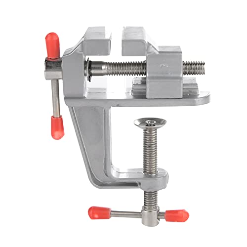 Mini Table Clamp Vice, Table Bench Vise, Mini Plain Vise Univeral Table Bench Clamp Jewelry DIY Repair Tools for Craft Model Building Electronics Jewelry Making