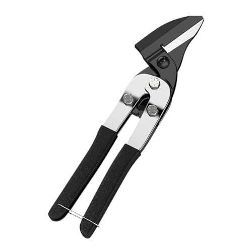 rujjftsy Multifunctional Tin Snip, 1pc Cutting Snips, Tin Snips, 10 Inch Straight Cut Tin Snips for Cutting Metal Sheet, Sheet Metal Pliers Cutter, Metal Cutting Tool Wire Cutters for Crafting
