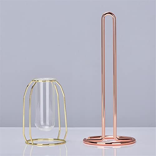 Portarrollos de cocina rosa sin taladro para optimizar espacio y mantener el orden en tu mesa 2
