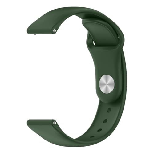 [MEVMEVGNLN] 20mm 22mm �V���R���o���h Fit For Amazfit GTS 3/2/2e/GTS2 For Mini/GTR 42mm/47mm/bip/GTR 3 Pro/2/2e �X�|�[�c�u���X���b�g�ɓK��(Olive,20m