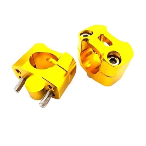 Motocicleta Elevador Manillar Pit Manillar Abrazadera Adaptador Elevadores Cónicos para Manillar Gordo 1 1/8 ''28mm ATV Quad