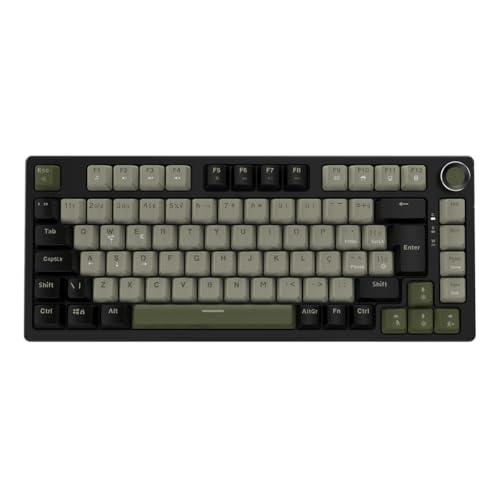 TECLADO MECANICO 75% PCYES ARKEUM - CAMMO EDITION - SWITCH RED - AKCM75RBR