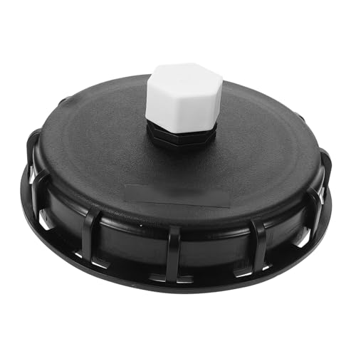 LIGIGWASH Tapa Plástica para Tanque IBC con Externa Repuesto de Sellante para Bidón Compatible con Tanques de Almacenamiento Fácil Instalación y Ventilación Integrada