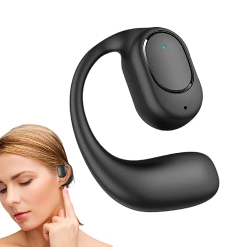 Générique Open-Ear Headphone - Wireless Open-Ear Earbud Aid, Smmooth 5.2 Double Chip Desiign, 20-25 Hours Listening Profile + Noise Cancellation Support, Durrable Sport Earphone - for Cycling & RU