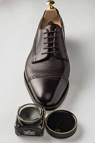 Image of Saphir Medaille d'Or Pommadier Cream 75ml - Natural Cream Leather Shoe Polish, Leather Conditioner for Boots, Handbags
