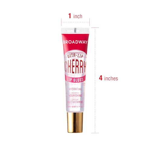 Ruby Kisses Broadway Lip Gloss Vita-Lip Clear Lip Gloss, Moisturizing, Soothing, Super Glossy With Vitamin Oil thumb #2