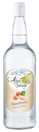 Alpenschnaps | Steinbeisser | 1 x 1l | Haselnuss | pures Alpenglück im Glas