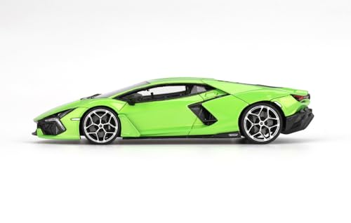 Lamborghin Revuelto Verde Selvans escala 1:43 miniatura 4