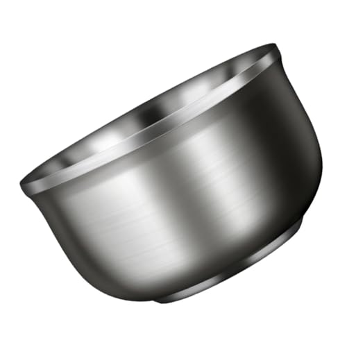 WEKADRIN ステンレス鋼製ダブルウォール断熱ボウル 耐久性と多機能性 米飯 スープ サラダ対応 シンプルで清掃簡単 キッチン用ご飯茶碗