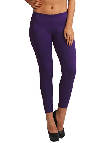 Image of Frenchtrendz Women's Skinny Fit Mid Rise Stretchable Cotton Spandex Jegging Pull On (XS-4XL)