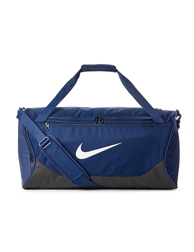 Nike Brasilia Duffel (Medium) Midnight Navy/Black/White MISC