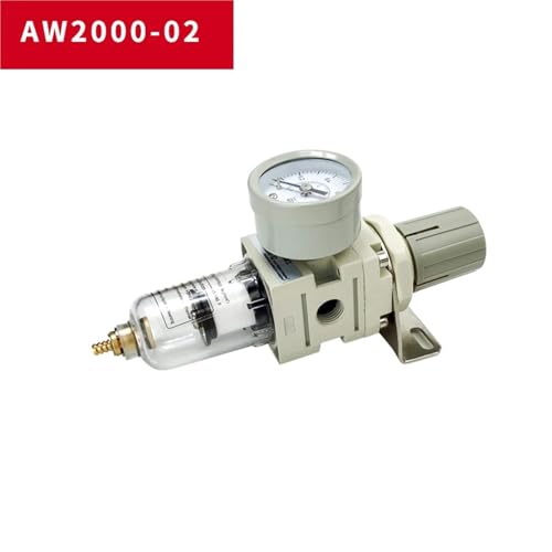 Vanne de traitement d'air AW2000-02 avec détendeur de pression stable et filtre cuivre durable