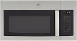 GE JNM3184RPSS 1.8 Cu. Ft. Over-the-Range Microwave Oven with Recirculating Venting, 12.8 in, Stainless Steel
