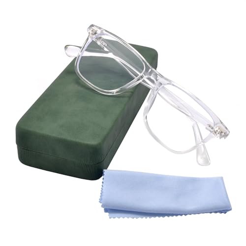 Image of Blue Light Blocking Glasses Computer Gaming Glasses Frame for Women Men Clear Lens Eye Protection